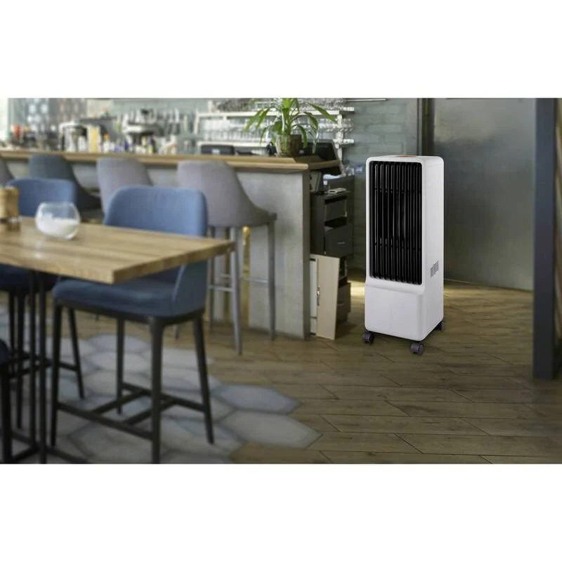 B-Ware Sygonix Luftkühler Klimagerät 50W Oszillierend Fernbedienung 6l Timer Weiß