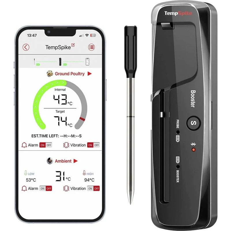 B-Ware ThermoPro TP961 Grillthermometer Bratenthermometer Bluetooth Fleischsensor