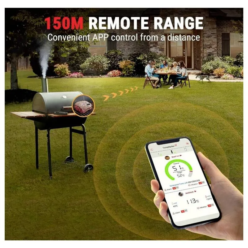 B-Ware ThermoPro TP961 Grillthermometer Bratenthermometer Bluetooth Fleischsensor