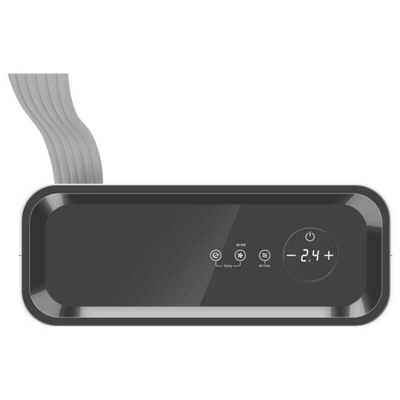 B-Ware Qlima Klimagerät Mini Split Klimaanlage 146 kW WiFi Raum 45m2 Weiß Schwarz