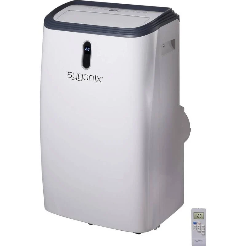 B-Ware Sygonix mobile Klimaanlage 12000 BTU Monoblock für Räume bis 22 m²