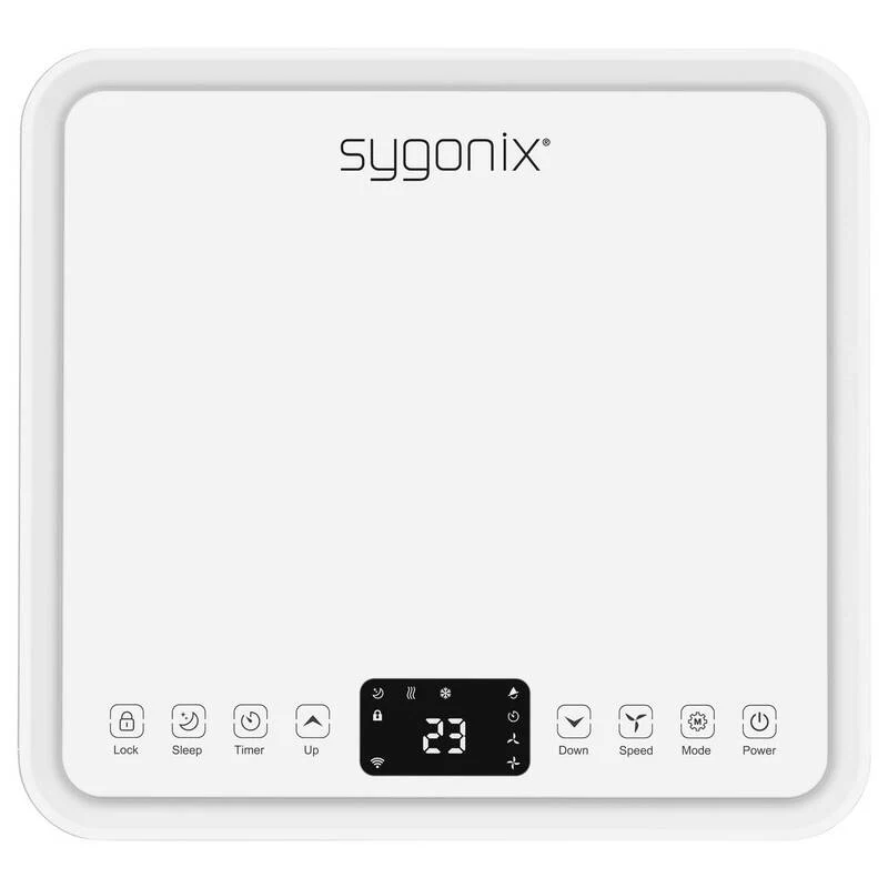 B-Ware Sygonix SY-6904452 Klimagerät Klimaanlage Fernbedienung Fenster Kit Timer