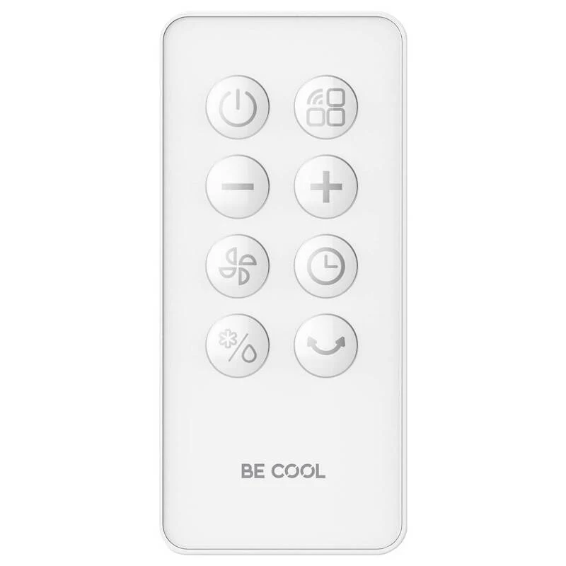 B-Ware Be Cool Luftkühler 38W App gesteuert 10L Wassertank Fernbedienung weiß 279x309mm