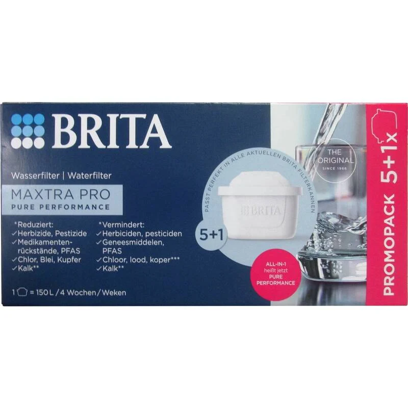 B-Ware Brita Wasserfilter Kartusche Filter Maxtra Pro Weiß Tischwasserfilter 6er-Pack
