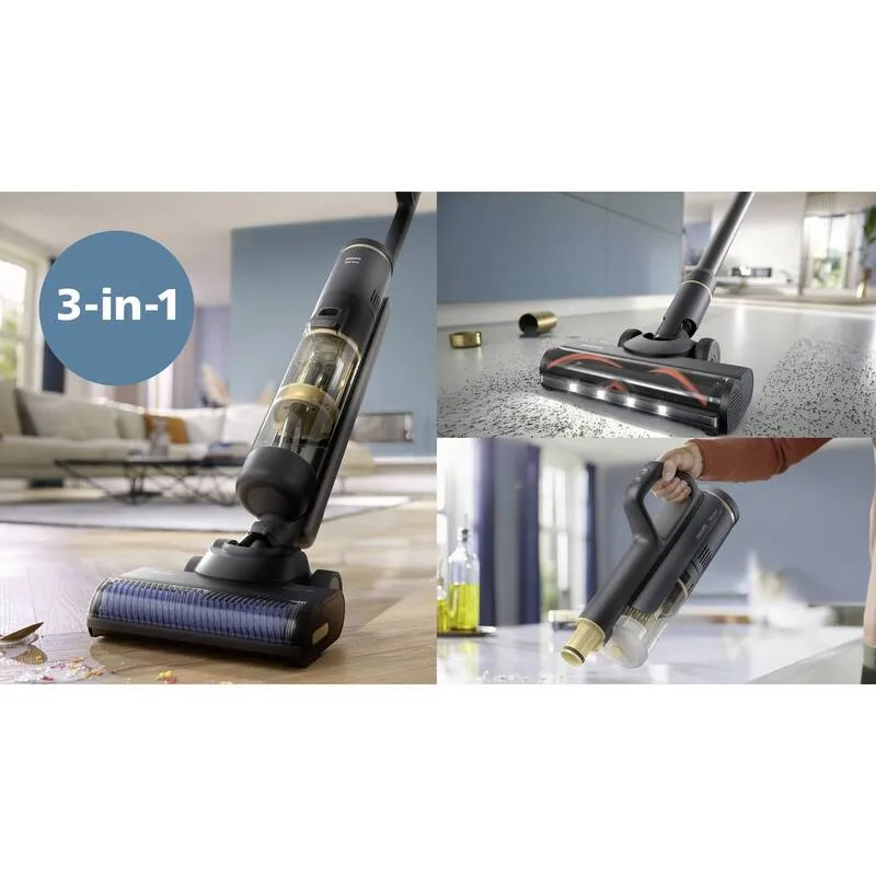 D-Ware Philips 7000 Serie Akku Nasssauger Staubsauger Schwarz Haustierhaushalte