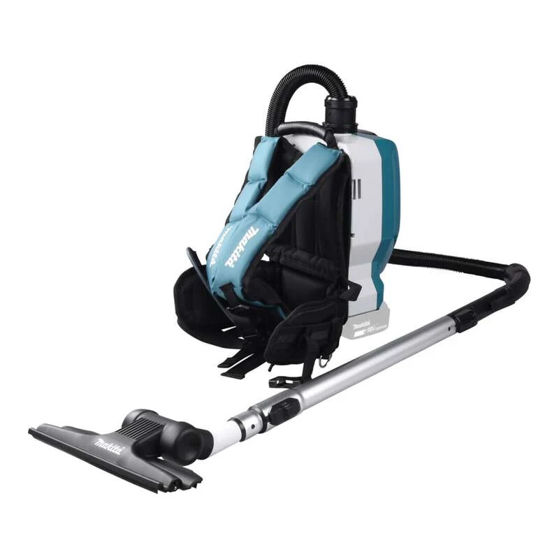B-Ware Makita Akku-Rucksackstaubsauger DVC261ZX15 2x18V Sauger HEPA Filter blau
