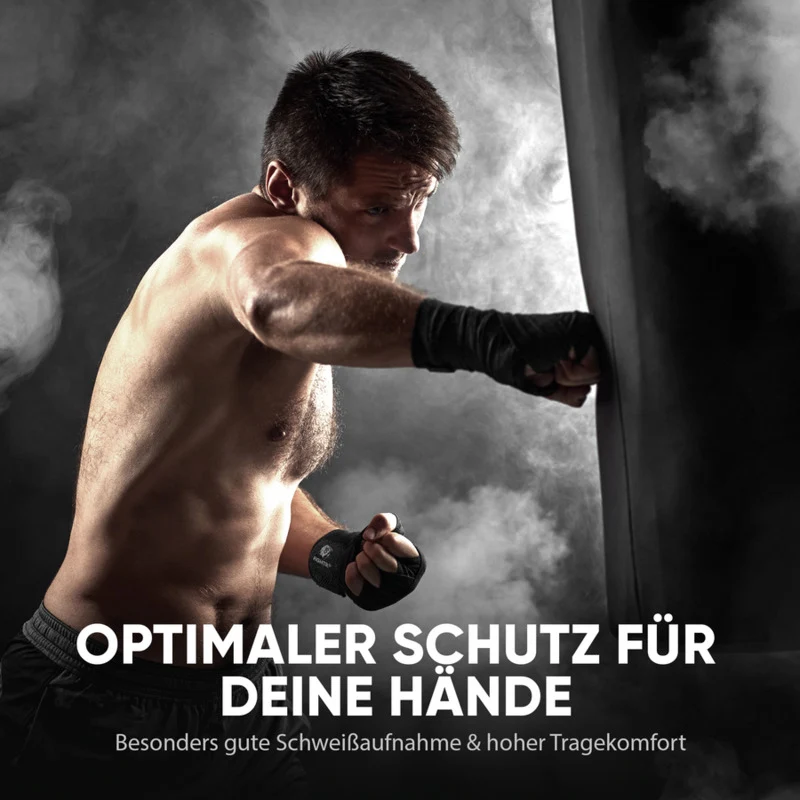 B-Ware CORE Kinder Boxbandagen 2,5m Boxbandagen optimaler Schutz für Boxen MMA