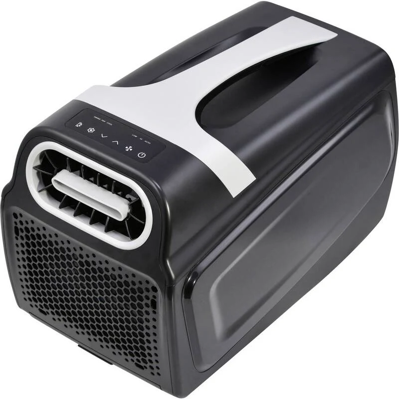 B-Ware X4-Life mobiles Klimagerät Klimaanlage 1000W Handtuchheizkörper schwarz grau 6m²