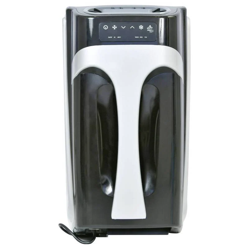 B-Ware X4-Life mobiles Klimagerät Klimaanlage 1000W Handtuchheizkörper schwarz grau 6m²