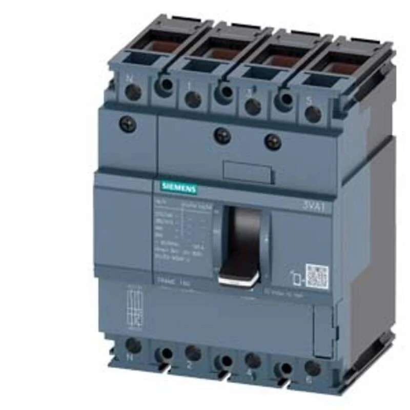 B-Ware Siemens Leistungsschalter 3VA1116-3ED46-0AA0 4polig 160A 690V IP40 Festeinbau