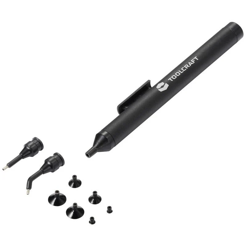 B-Ware Toolcraft Vakuumpipette Saugnapf 12mm x 136,5mm Handwerkzeug Elektronik 1 Stück