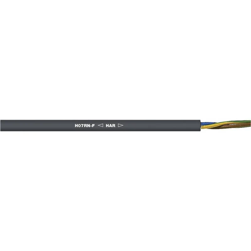 B-Ware LAPP 1600118/1 Gummischlauchleitung H07RN-F 3 G 2.5 mm² Schwarz Meterware