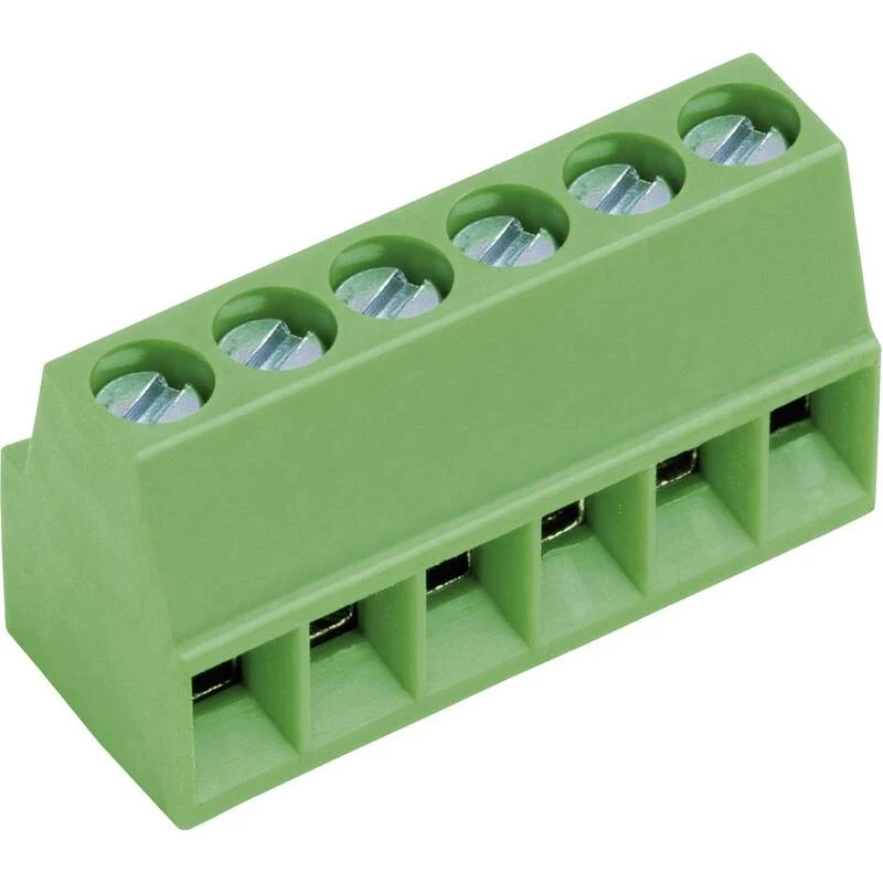 B-Ware PTR Hartmann 50692120021E Schraubklemmblock 0.75 mm² Polzahl 12 Grün 1 St.