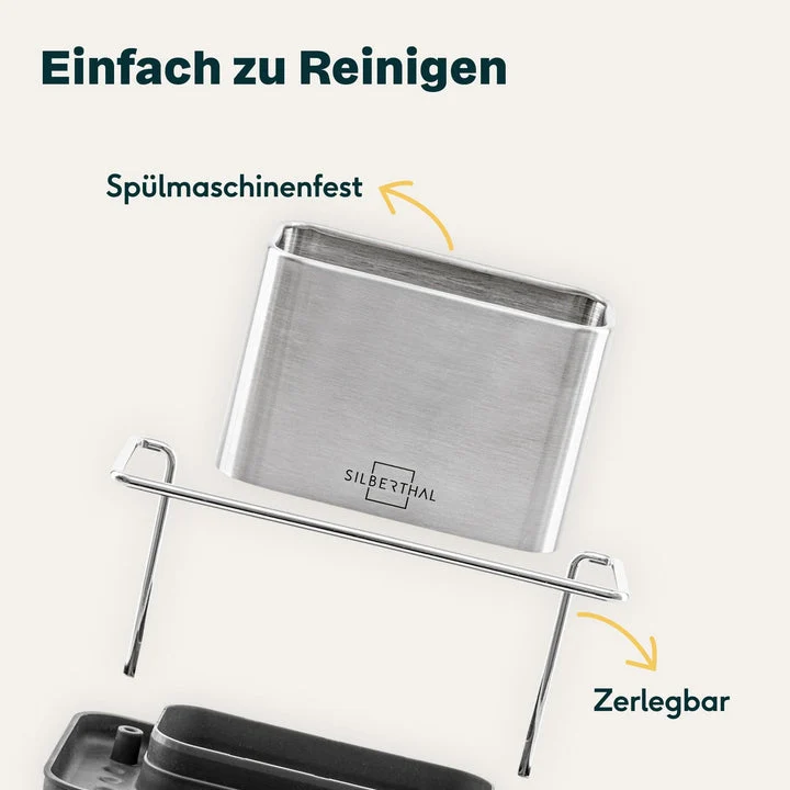 B-Ware Silberthal Spülbecken Organizer Küchenutensilien Aufbewahrung matt 2 STÜCK