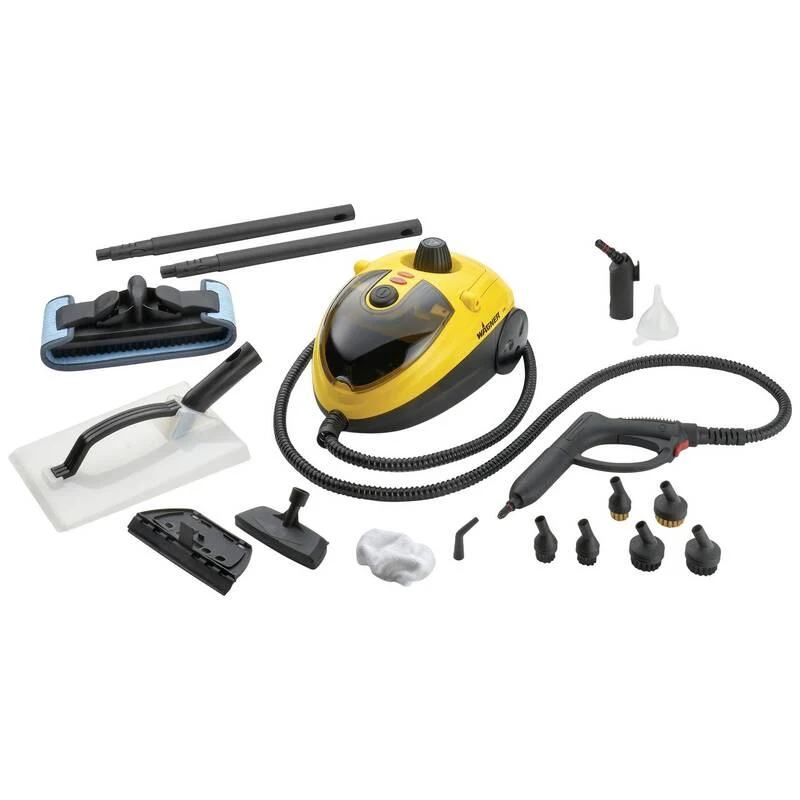 C-Ware Wagner Power Steamer 915e EU Dampf-Reiniger 1500 W Gelb Schwarz SIEHE TEXT/FOTO