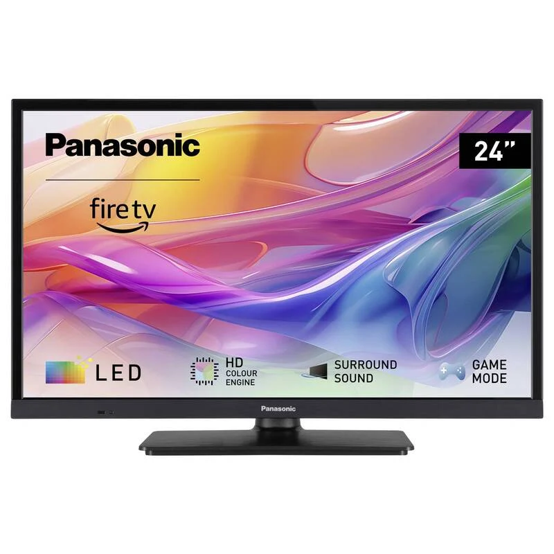 B-Ware Panasonic TV Flachbildschirm 24 Zoll Smart TV DVB-T2 WLAN Schwarz 61cm Full HD