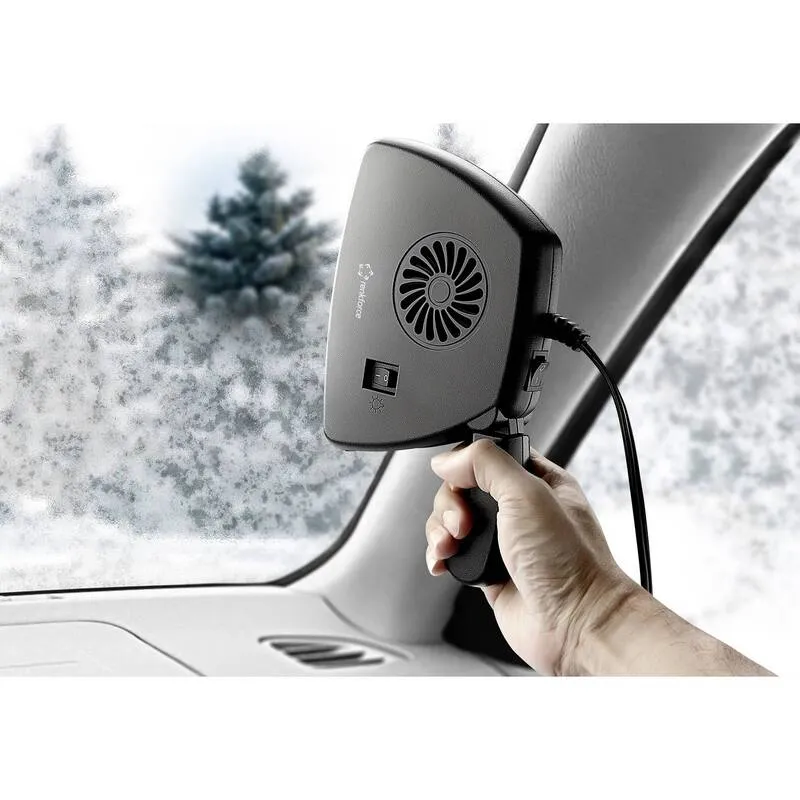 B-Ware Renkforce Keramik-Heizlüfter 12V Gebläseheizer Fußwärmer für Auto und Wohnmobil