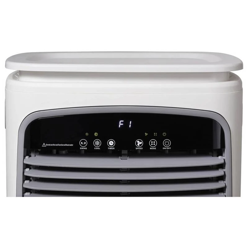 B-Ware Sygonix Luftkühler 80W Klimagerät Ventilator mit Fernbedienung Timer Weiß Kühler