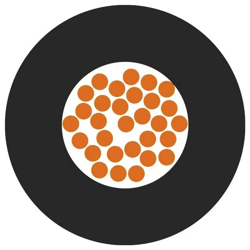 B-Ware LAPP Einzelader Kabel H07V2-K 1x10mm² orange 100m für Elektrotechnik Anwendungen