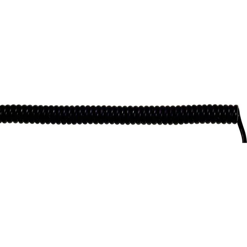 B-Ware LAPP Spiralkabel UNITRONIC SPIRAL 500mm 2000mm 18x0,25mm² geschirmt schwarz 1