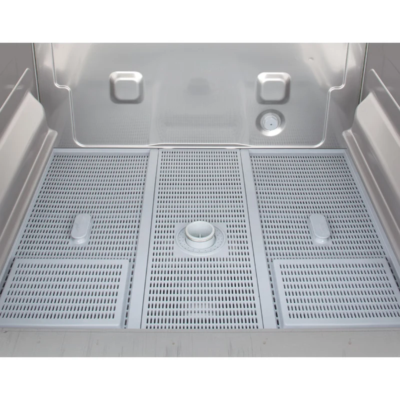 Gastro Untertischspülmaschine mit Laugenpumpe – 230V – 60 Körbe/h, DC502/6M-PS