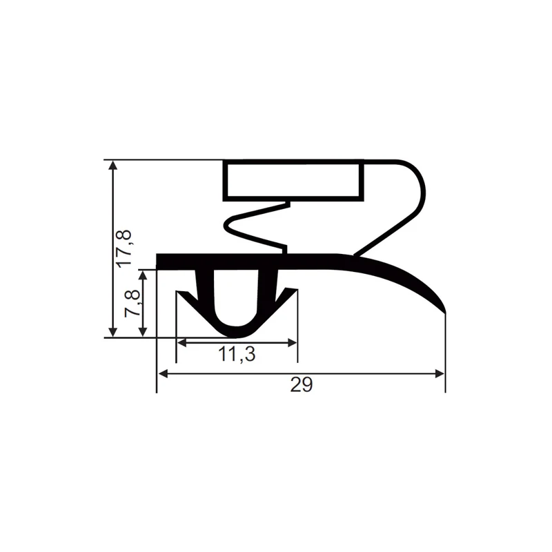 Magnetdichtung FD813 | Rahmen