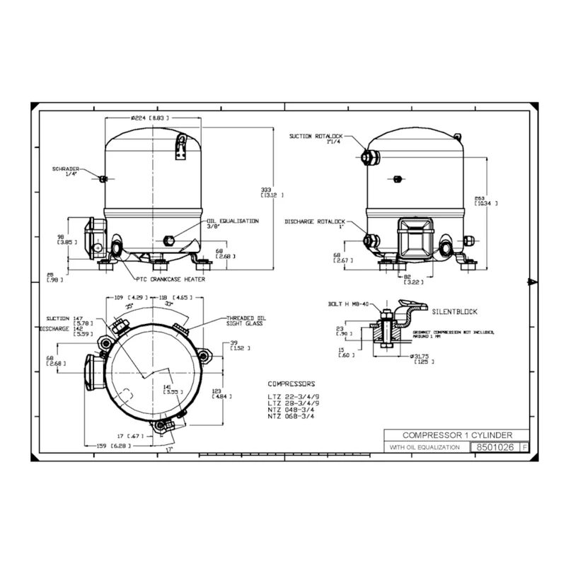 NTZ048 Danfoss Maneurop