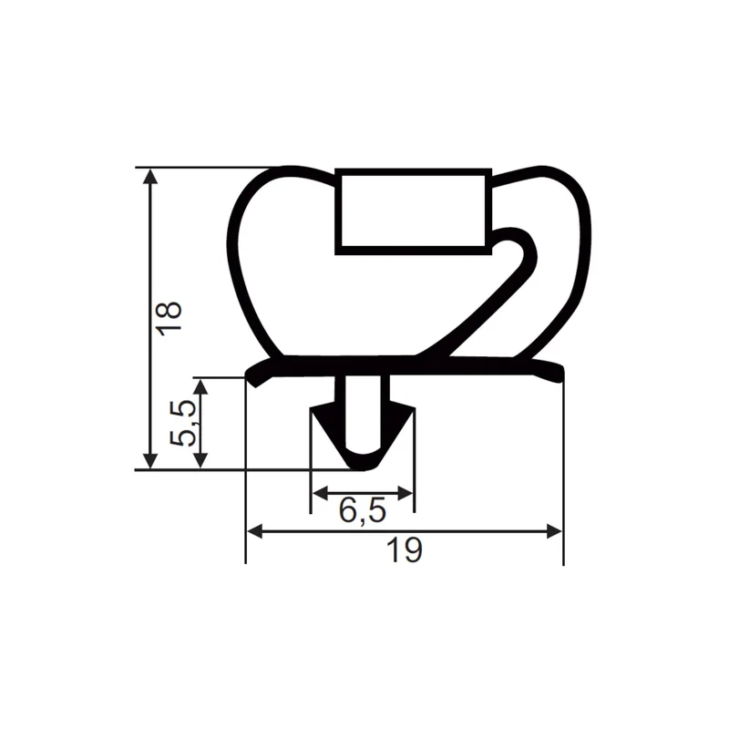 Magnetdichtung FD323 | Rahmen