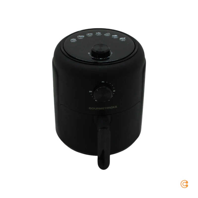 B-Ware Gourmet Maxx Heißluft Fritteuse Mechanisch 2,3l Heißluft Fritteuse 1000 W Schw196