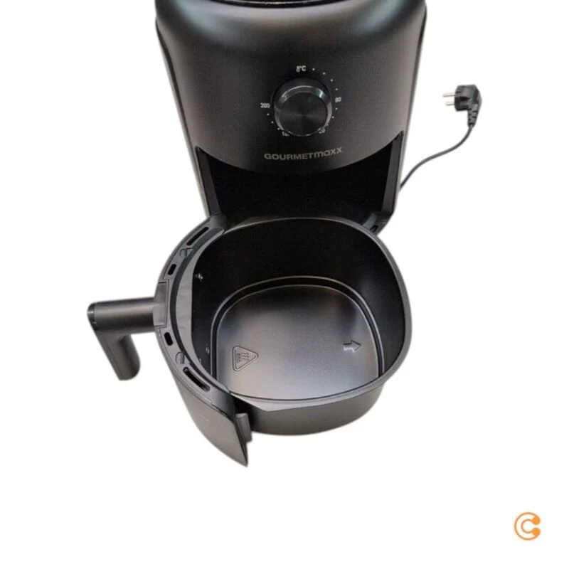 B-Ware Gourmet Maxx Heißluft Fritteuse Mechanisch 2,3l Heißluft Fritteuse 1000 W Schw196