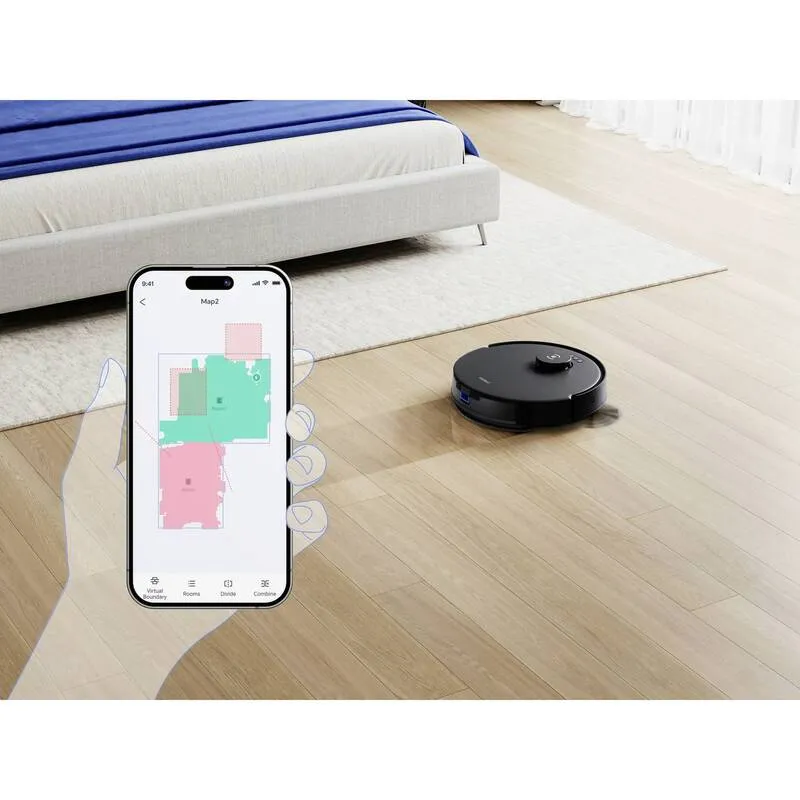 B-Ware ECOVACS DEEBOT N20 PRO PLUS Saugroboter Staubsaugerroboter Schwarz Beutellos