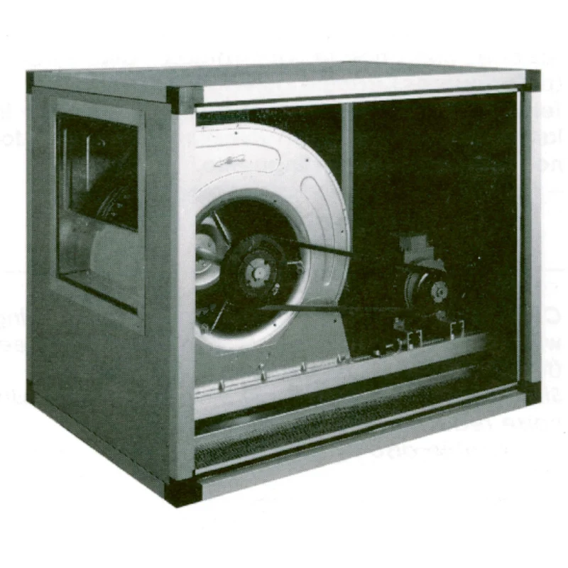 Schallgedämmte Ventilatorbox 3.500 m³/h, 2-stufig, CT10/10752VS-230/3-