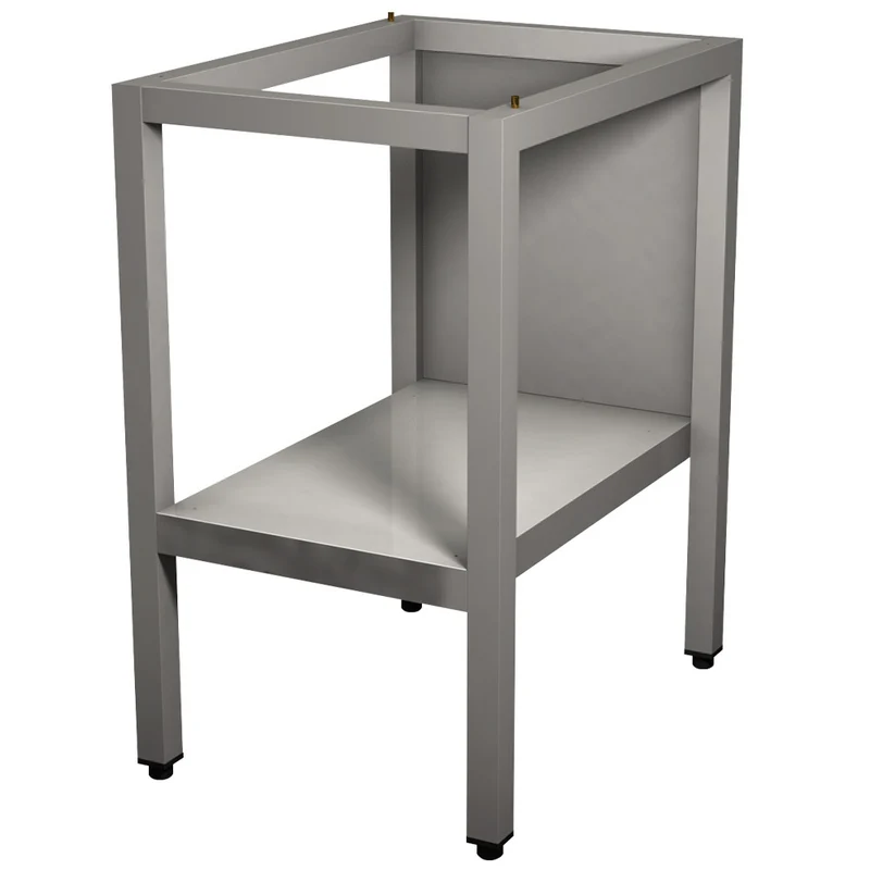Ofenuntergestell GN 1/1 aus Edelstahl mit Grundboden, CSB-11-P-S