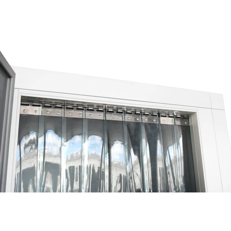 PVC-Streifenvorhang 700 x 1900 mm , Kälteschutz für Gastronomie, CLR-7/BF