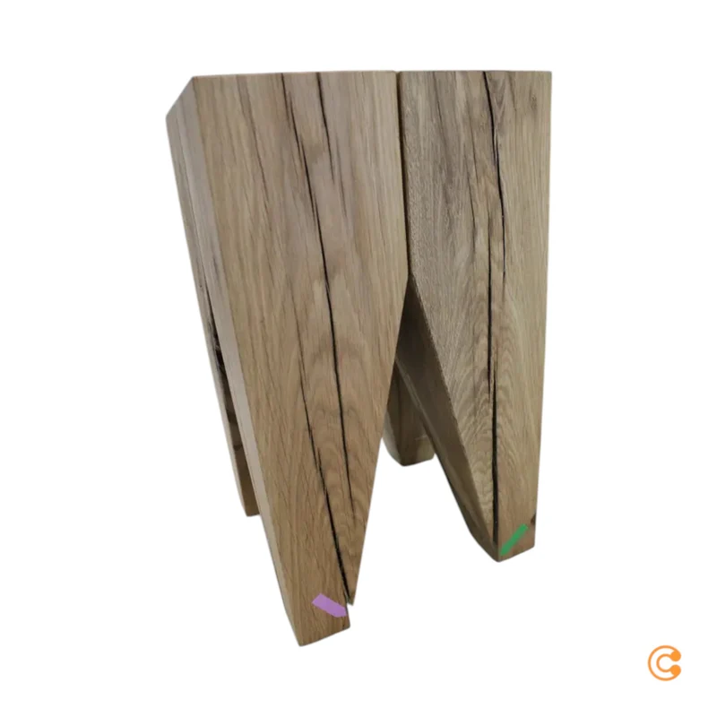 B-Ware E15 St04 Backenzahn Hocker Sitzhocker Sitz Hocker Sitz Stuhl Siehe Text/Foto