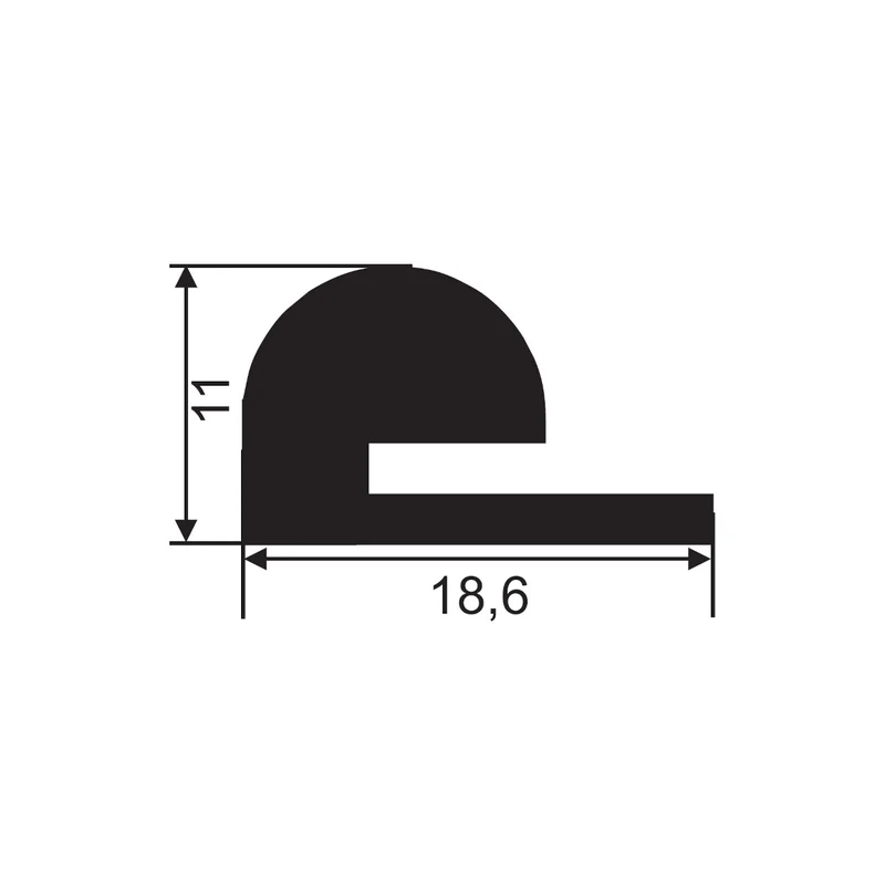Moosgummidichtung FD1116