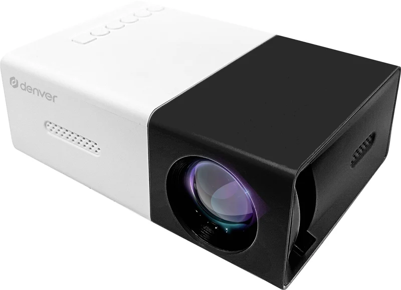 B-Ware Denver Beamer Pr 800 B Black Led 15 Ansi Lumen 1920 X 1080 Full Hd Mini Projec317