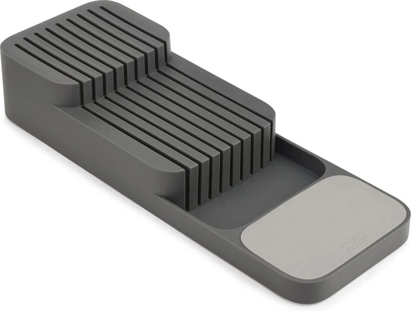 B-Ware Joseph Joseph Messerblock Messerhalter Messer Organizer Duo Grau Aufbewahrung