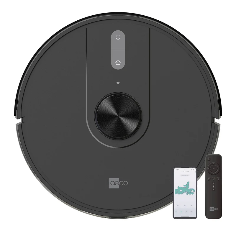 B-Ware Aeco Vacubot X5 Saug Und Wischroboter Schwarz App Gesteuert Haushaltsgerät335