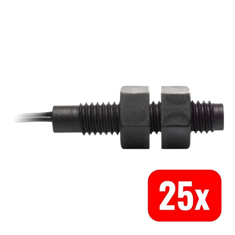 25x B-Ware PIC MS-228-7-2-0500 Reed-Kontakt Magnetschalter 1 Öffner Kabel offenes Ende