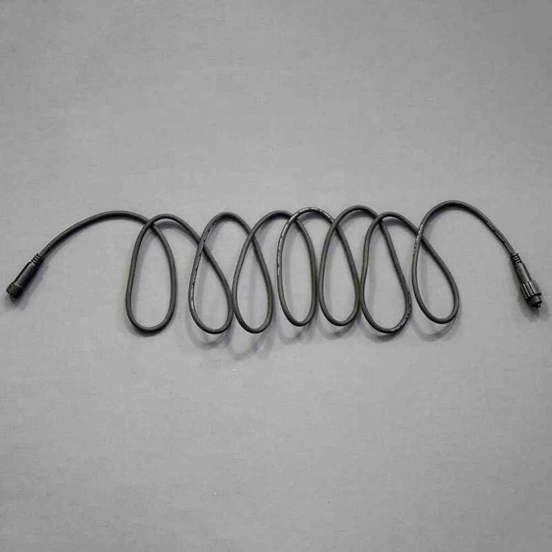 4x B-Ware Rotpfeil 001-105 Anschlusskabel 3m Schwarz IP67 für Außenbeleuchtung