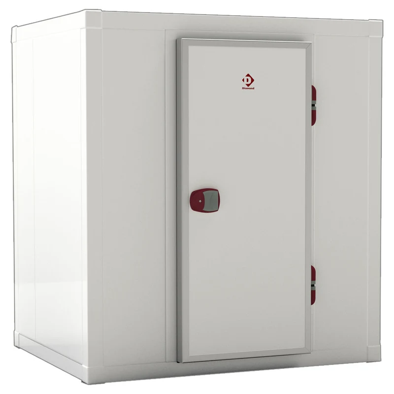 Tiefkühlzelle 3,8 m³ , 80 mm Isolierung , Tür flexibel positionierbar, C37B/BF