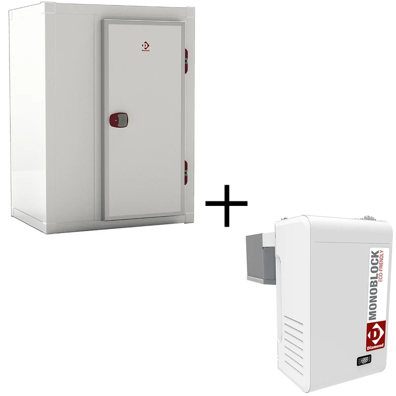 Professionelle Kühlzelle aus Edelstahl (-5°C bis +15°C), C26B/BF_AP40M-1Z-R2