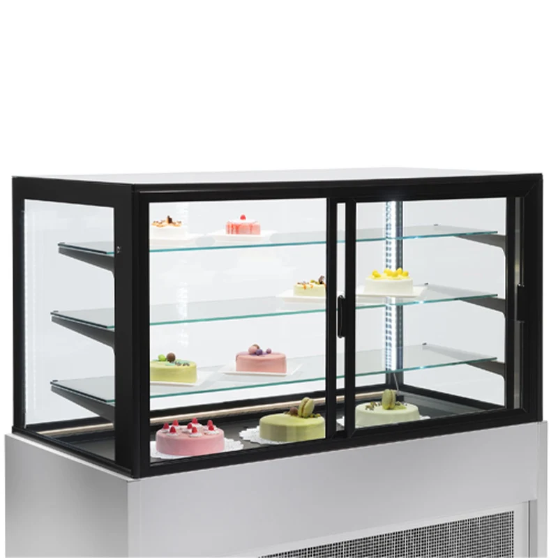 Panorama-Kühlvitrine mit Umluftkühlung , 100 cm , 4 Ebenen, CB10V-G5/P2