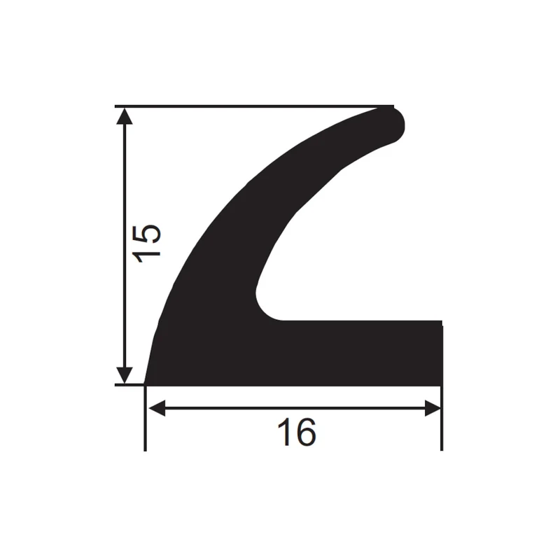 Moosgummidichtung FD1615